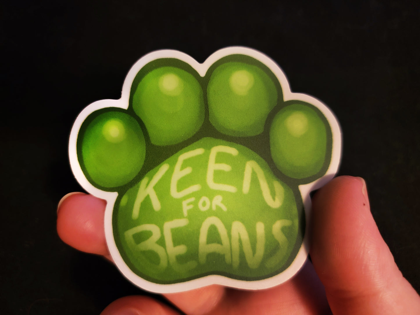 KEEN FOR BEANS STICKERS