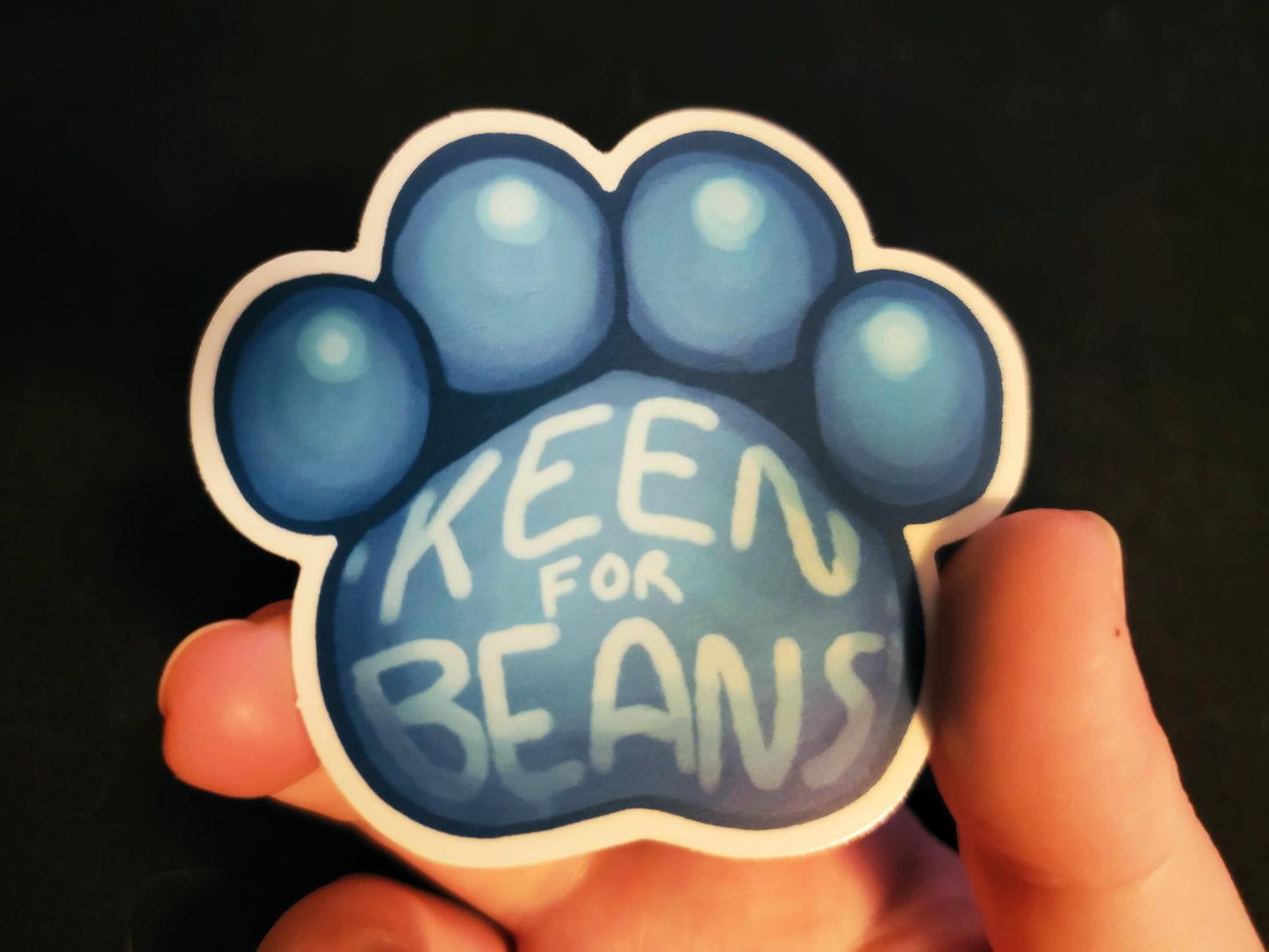 KEEN FOR BEANS STICKERS