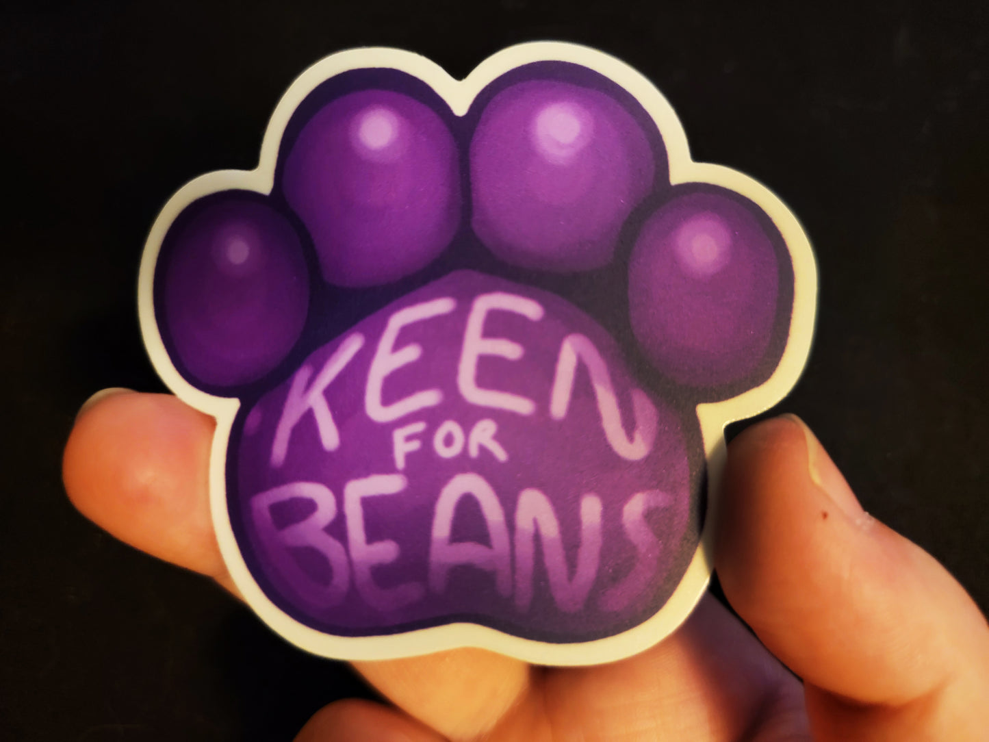 KEEN FOR BEANS STICKERS