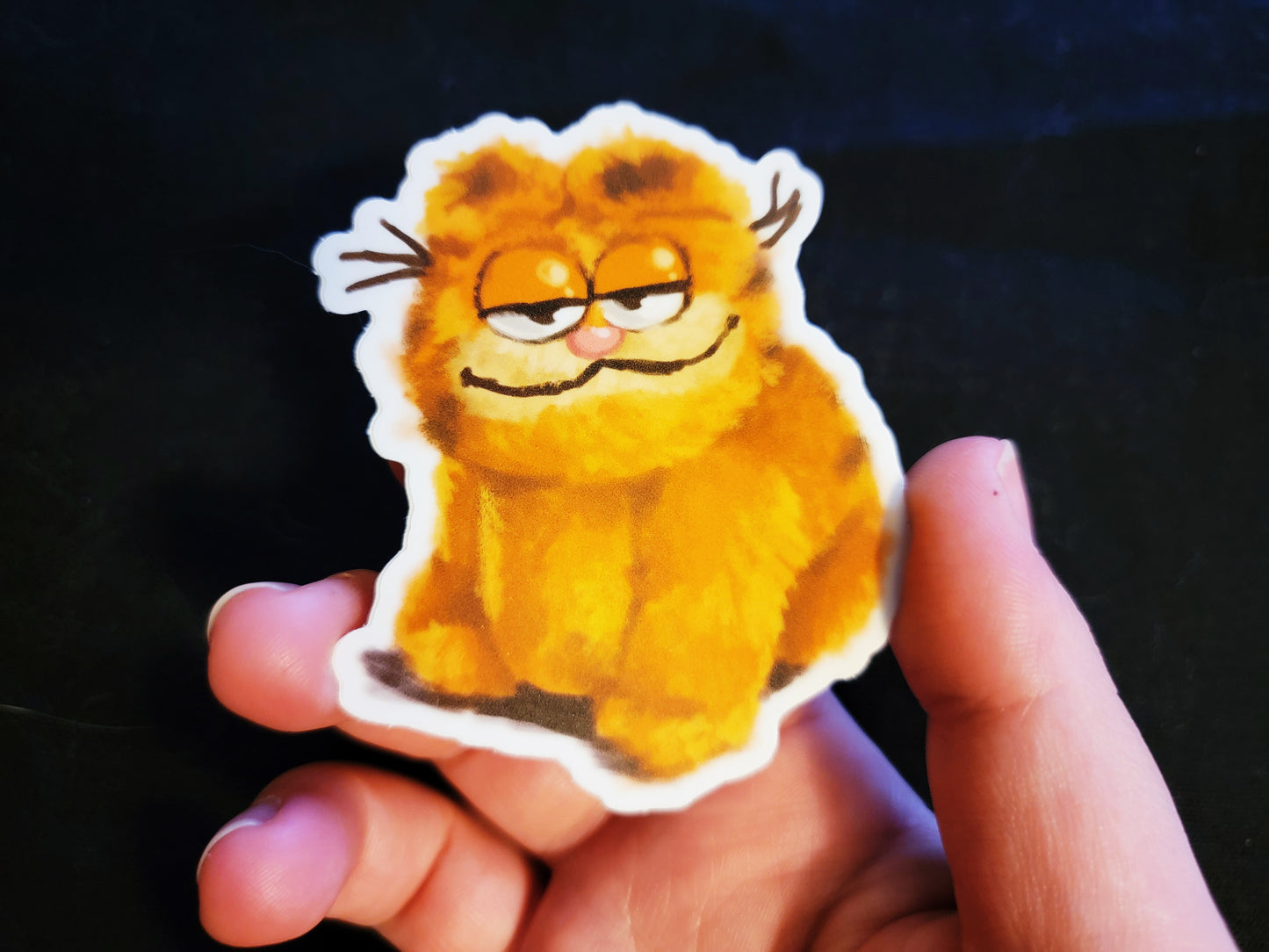 UNHINGED GARFIELD CAT STICKERS