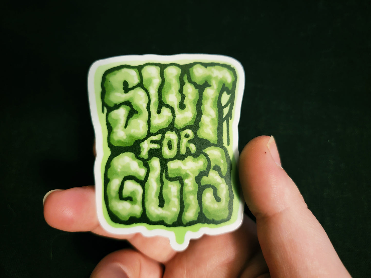 SLUT FOR GUTS STICKERS