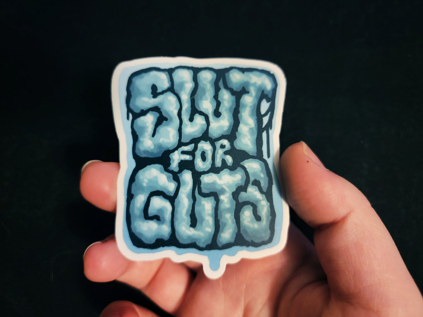 SLUT FOR GUTS STICKERS