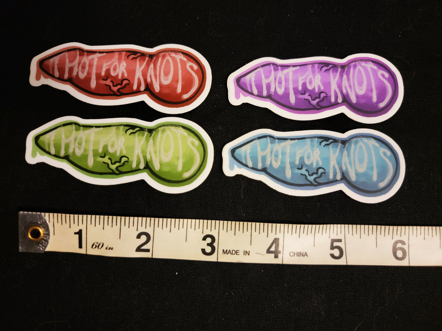 THOT FOR KNOTS STICKERS