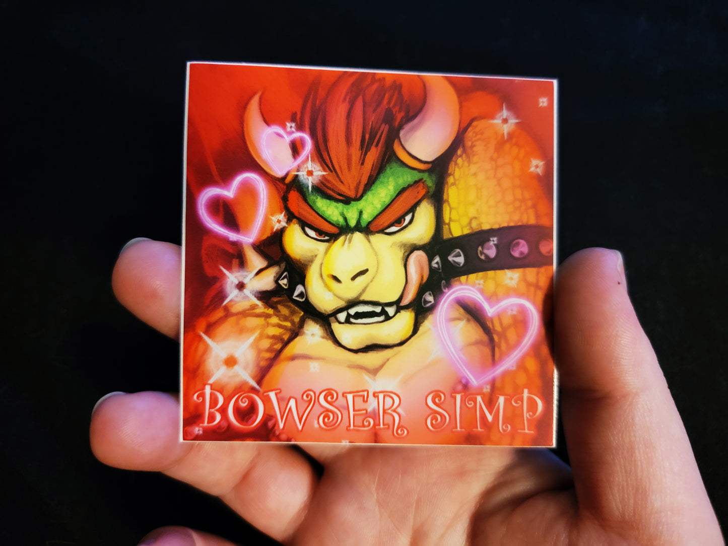 KAIJU SIMP/BOWSER SIMP STICKERS