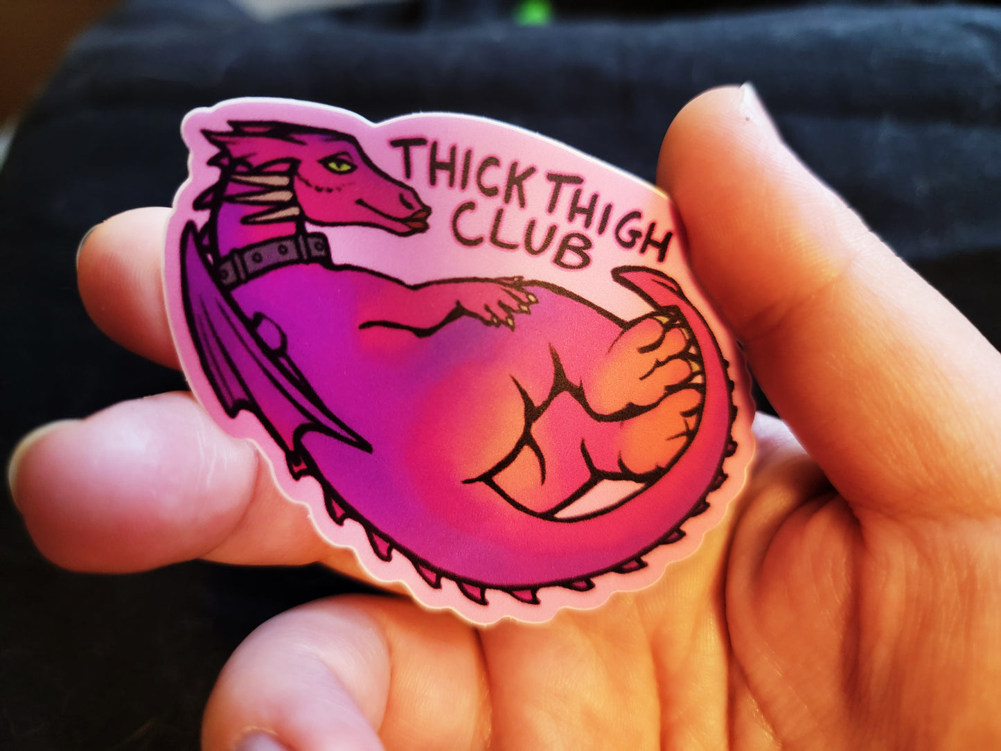 THICK THIGH CLUB STICKERS