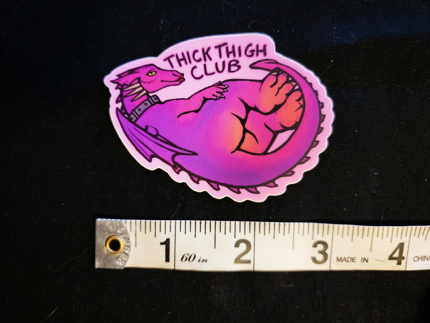 THICK THIGH CLUB STICKERS