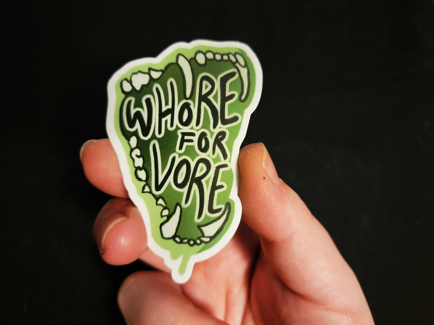 WHORE FOR VORE STICKERS