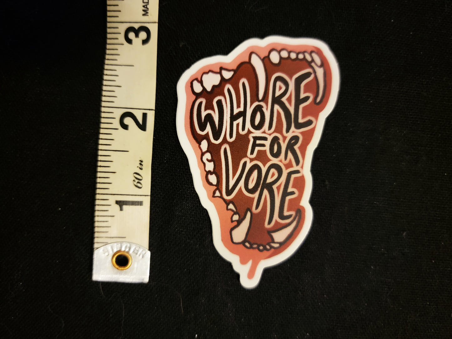 WHORE FOR VORE STICKERS